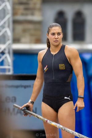 Lea Bachmann at the 20th NetAachen Domspringen